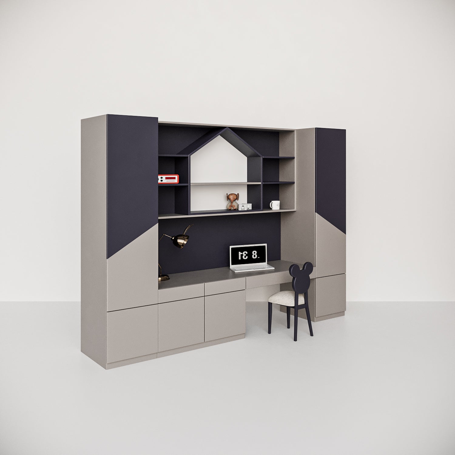 Modu Desk & Wardrobe