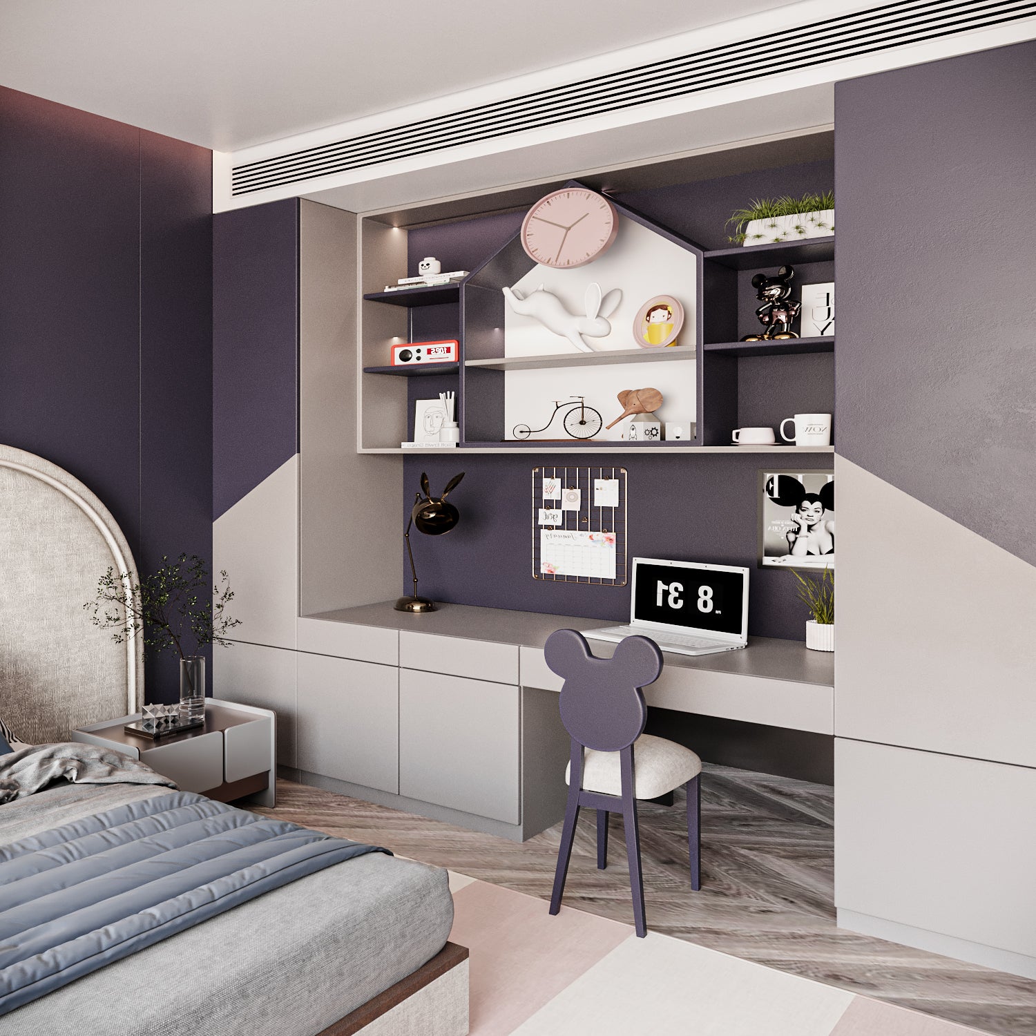 Modu Desk & Wardrobe