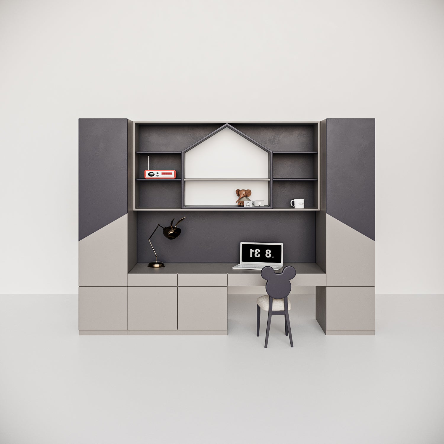 Modu Desk & Wardrobe